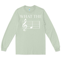 Matcha what the f note key music humor gift Long Sleeve Tee - Craftify