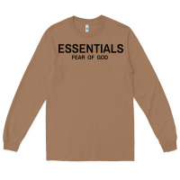 Toasted Coconut Fear Of God Essentials Long Sleeve Tee - Craftify
