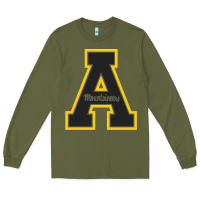 Army Green appalachia state mountaineers Long Sleeve Tee - Craftify