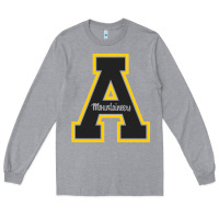Heather Grey appalachia state mountaineers Long Sleeve Tee - Craftify