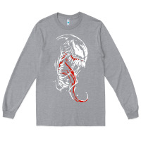 Heather Grey venom the movie Long Sleeve Tee - Craftify
