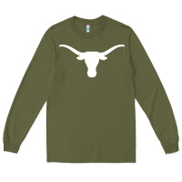 Army Green texas longhorns merch Long Sleeve Tee - Craftify