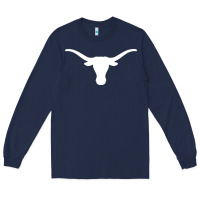 Navy texas longhorns merch Long Sleeve Tee - Craftify