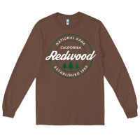 Chestnut womens redwood national park california gifts souvenir ca v neck t shi Long Sleeve Tee - Craftify