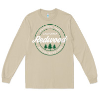 Mushroom womens redwood national park california gifts souvenir ca v neck t shi Long Sleeve Tee - Craftify