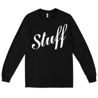 Black stuff Long Sleeve Tee - Craftify
