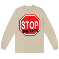 Mushroom stop snitching stop snitchin t shirt Long Sleeve Tee - Craftify