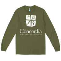 Army Green Concordia University, St. Paul, apparel Long Sleeve Tee - Craftify