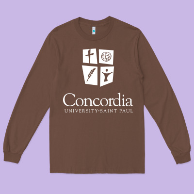 Concordia University, St. Paul, Apparel Long Sleeve Tee Designed By Craftify