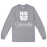 Heather Grey Concordia University, St. Paul, apparel Long Sleeve Tee - Craftify