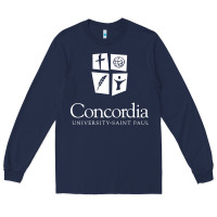 Navy Concordia University, St. Paul, apparel Long Sleeve Tee - Craftify