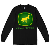Black juan deere   the farmer   the gardener   the landscaper sweatshirt Long Sleeve Tee - Craftify