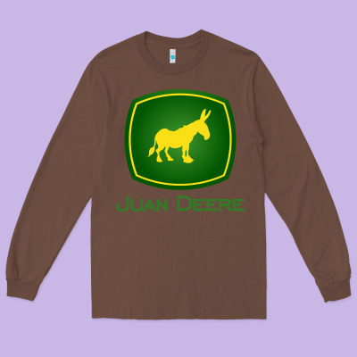 Juan Deere   The Farmer   The Gardener   The Landscaper Sweatshirt Long Sleeve Tee Designed By Craftify