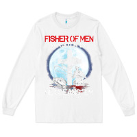 White fisher of men we catch  em he cleans  em matthew 4 19 Long Sleeve Tee - Craftify