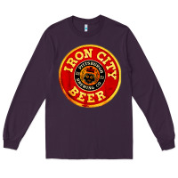 Plum #beer irons city Long Sleeve Tee - Craftify