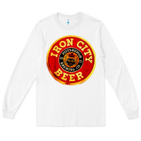 White #beer irons city Long Sleeve Tee - Craftify