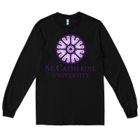 Black ST. CATHERINE UNIVERSITY Long Sleeve Tee - Craftify