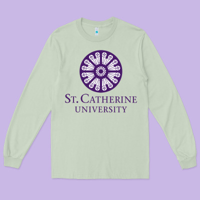 St. Catherine University Long Sleeve Tee Designed By Craftify