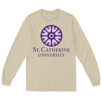 Mushroom ST. CATHERINE UNIVERSITY Long Sleeve Tee - Craftify