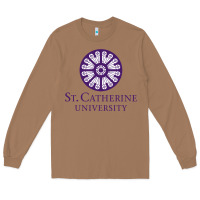 Toasted Coconut ST. CATHERINE UNIVERSITY Long Sleeve Tee - Craftify