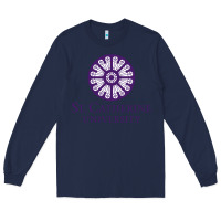 Navy ST. CATHERINE UNIVERSITY Long Sleeve Tee - Craftify