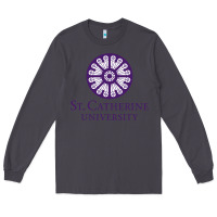 Smoke ST. CATHERINE UNIVERSITY Long Sleeve Tee - Craftify