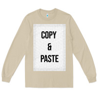 Mushroom Copy Paste Long Sleeve Tee - Craftify