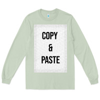 Matcha Copy Paste Long Sleeve Tee - Craftify