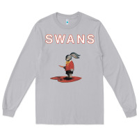 Moon Dust Swans Long Sleeve Tee - Craftify