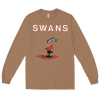 Toasted Coconut Swans Long Sleeve Tee - Craftify