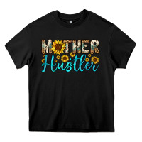 Black mother hustler Heavy Core Tee - OliviaCreatesArt