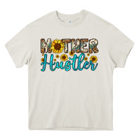 Cream mother hustler Heavy Core Tee - OliviaCreatesArt