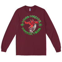 Burgundy Vagos MC Long Sleeve Tee - Craftify