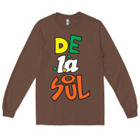 Chestnut De La Soul Print Long Sleeve Tee - Craftify