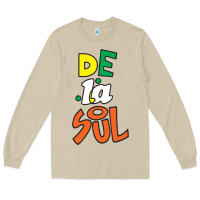 Mushroom De La Soul Print Long Sleeve Tee - Craftify