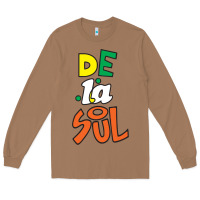 Toasted Coconut De La Soul Print Long Sleeve Tee - Craftify