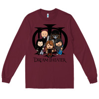 Burgundy Dream Theater Long Sleeve Tee - InspiraDesign