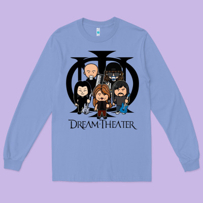 Dream Theater Long Sleeve Tee Designed By Inspiradesign