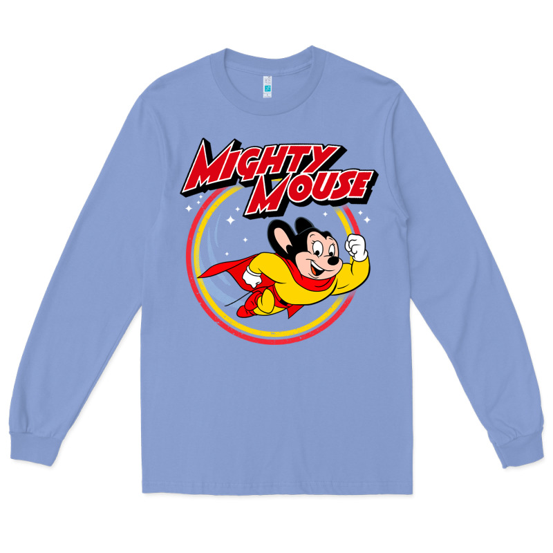 The Mighty Mouse Long Sleeve Tee by InspiraDesign | Teevron