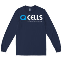 Navy Mesmerizing Q Cells Long Sleeve Tee - InspiraDesign