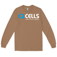 Toasted Coconut Mesmerizing Q Cells Long Sleeve Tee - InspiraDesign
