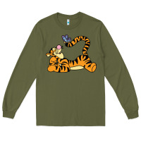 Army Green tigger Long Sleeve Tee - InspiraDesign