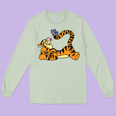 Tigger Long Sleeve Tee Designed By Inspiradesign