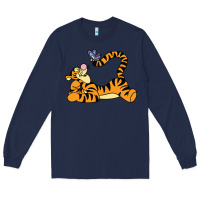 Navy tigger Long Sleeve Tee - InspiraDesign