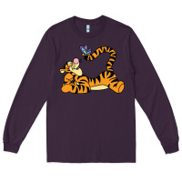 Plum tigger Long Sleeve Tee - InspiraDesign