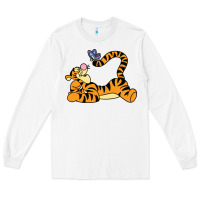 White tigger Long Sleeve Tee - InspiraDesign