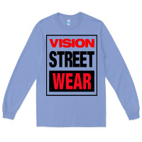 Colony Blue VISION STREET WEAR Long Sleeve Tee - InspiraDesign