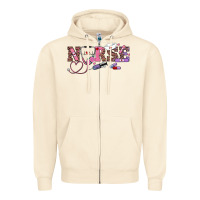 Sandshell valentines day nurse Zipper Hoodie - RanaPortraitStore