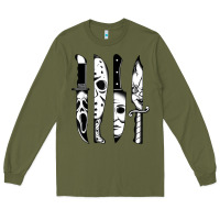 Knives Horror Movie Friday Halloween Horror Goth Evil T Shirt Long Sleeve Tee | Teevron