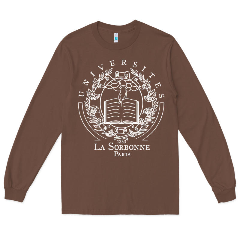 Universite Paris La Sorbonne Long Sleeve Tee by InspiraDesign | Teevron